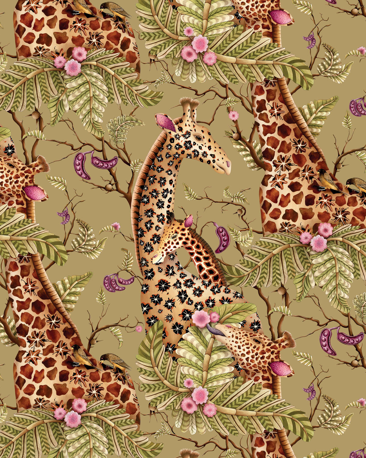 Royal Giraffe - Safari - Cole & Son Wallpaper