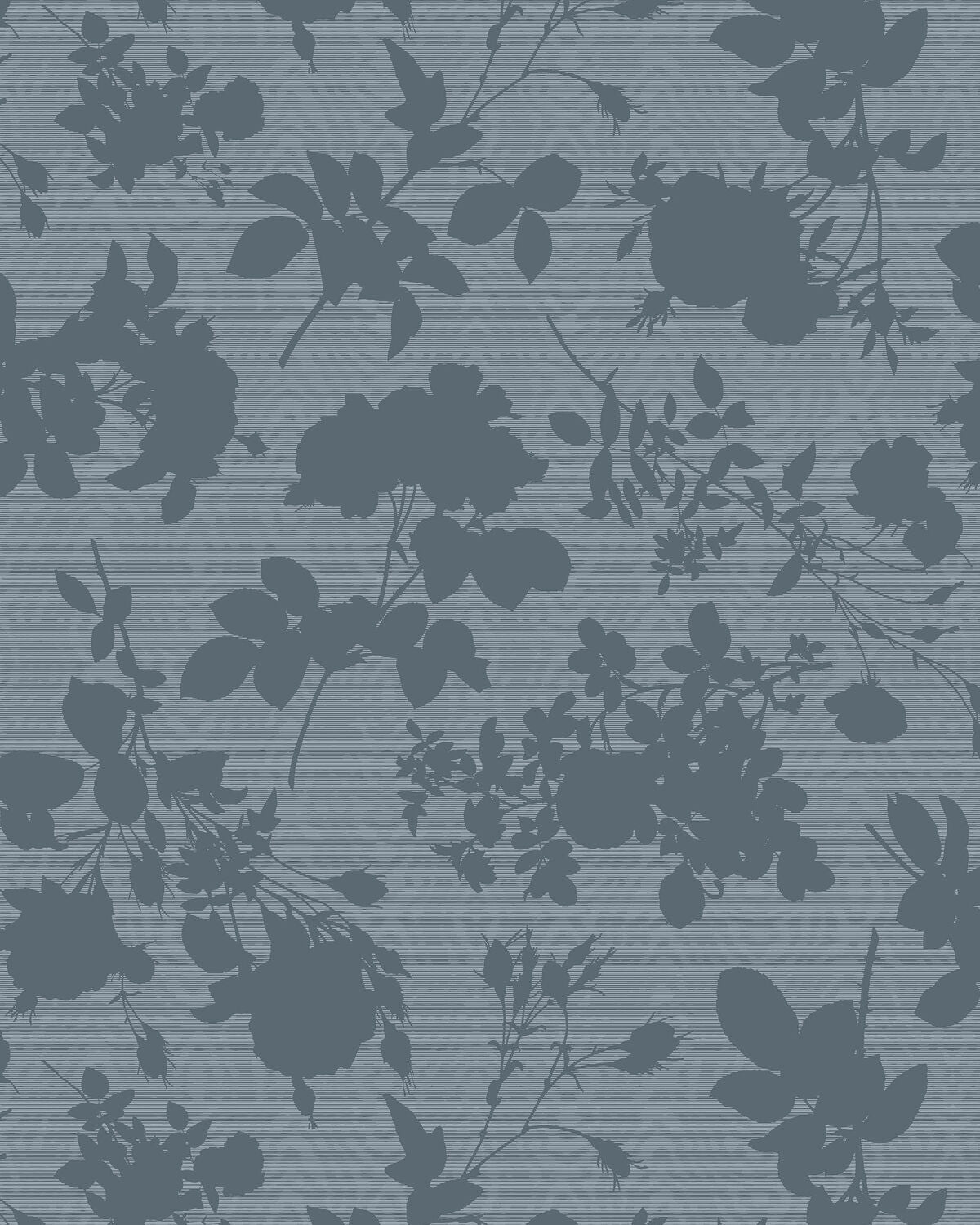 Absence Of Roses Moire - Pewter - Cole & Son Wallpaper