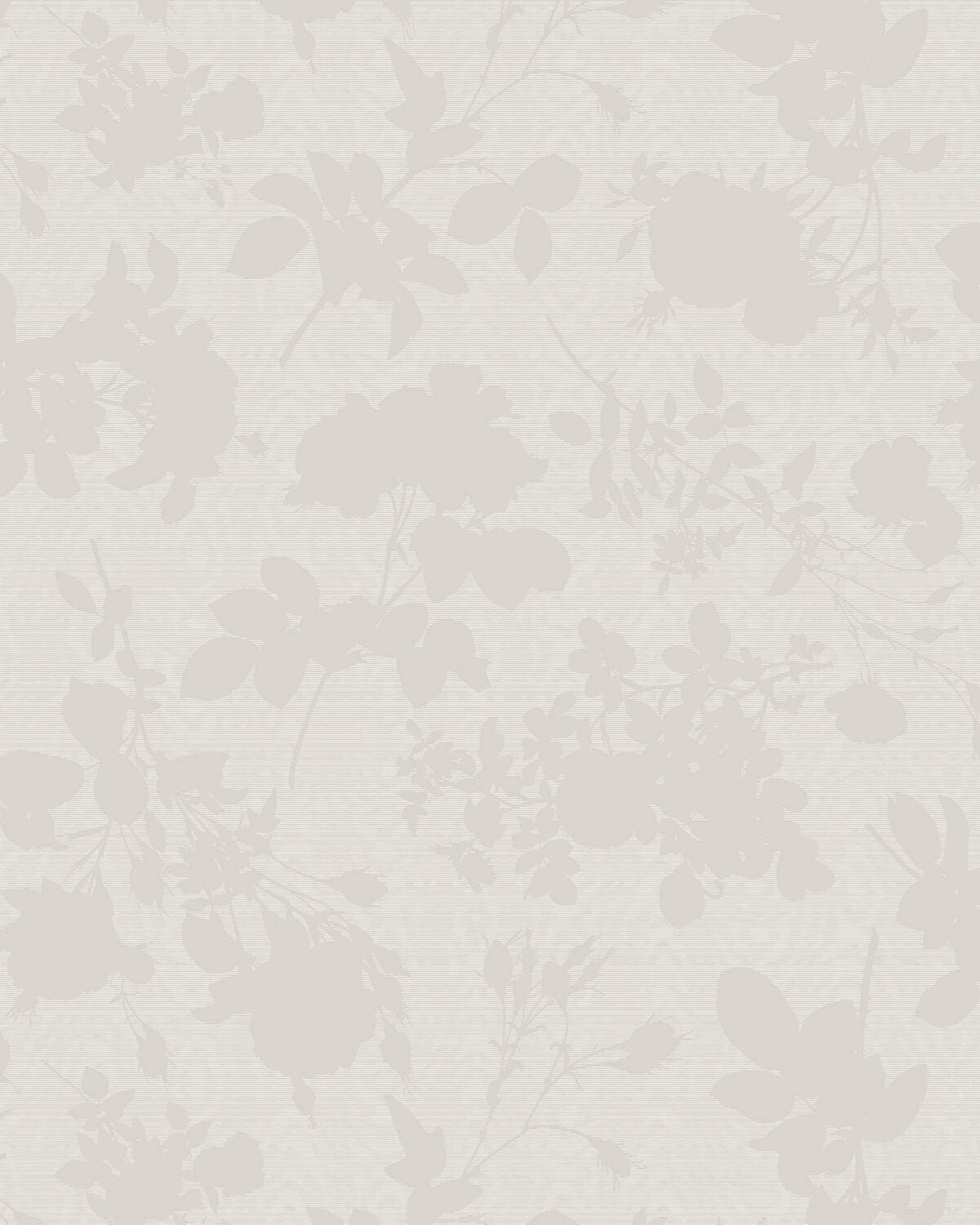Absence Of Roses Moire - White - Cole & Son Wallpaper