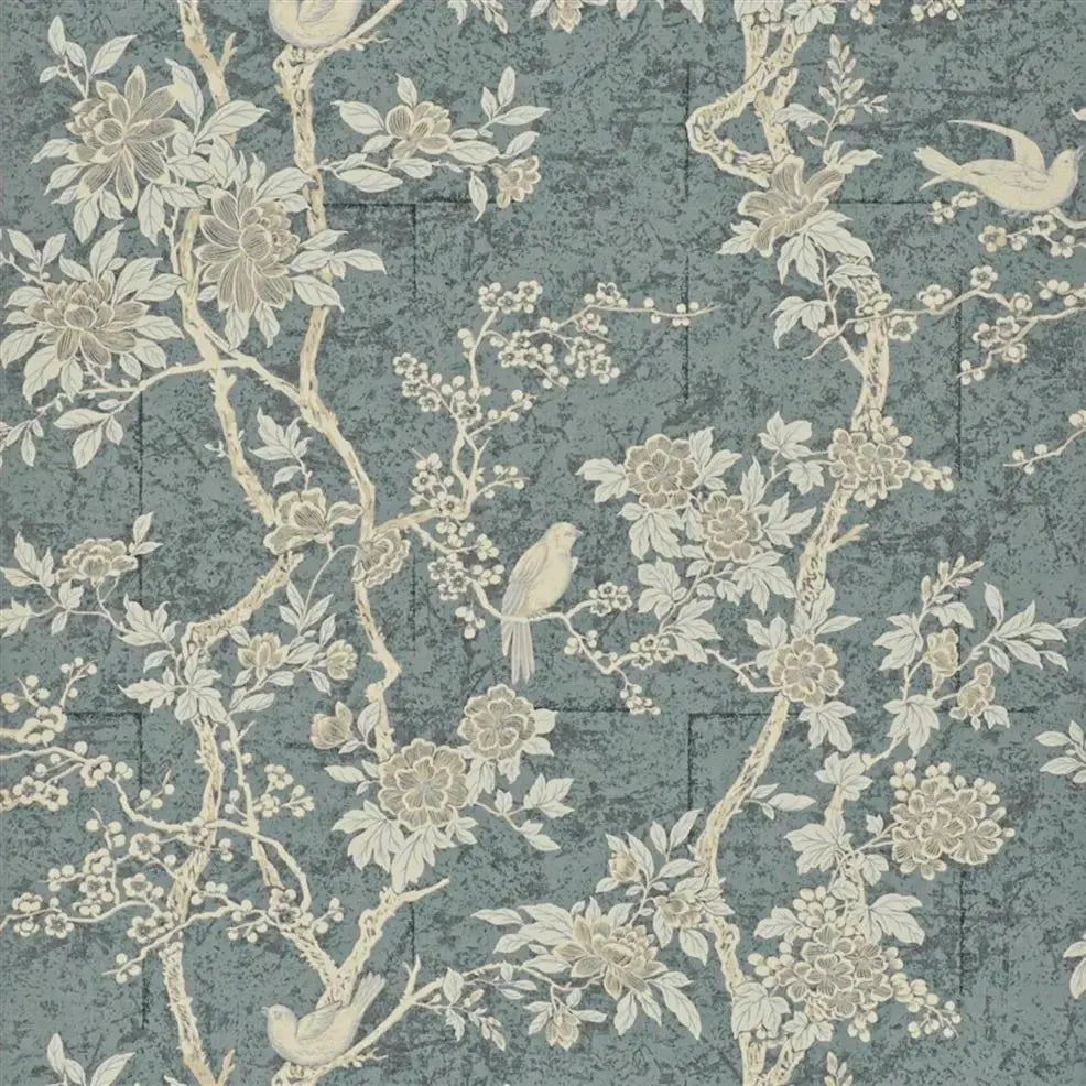 PRL048/01 Marlowe Floral  Slate by Ralph Lauren - The WorkRm