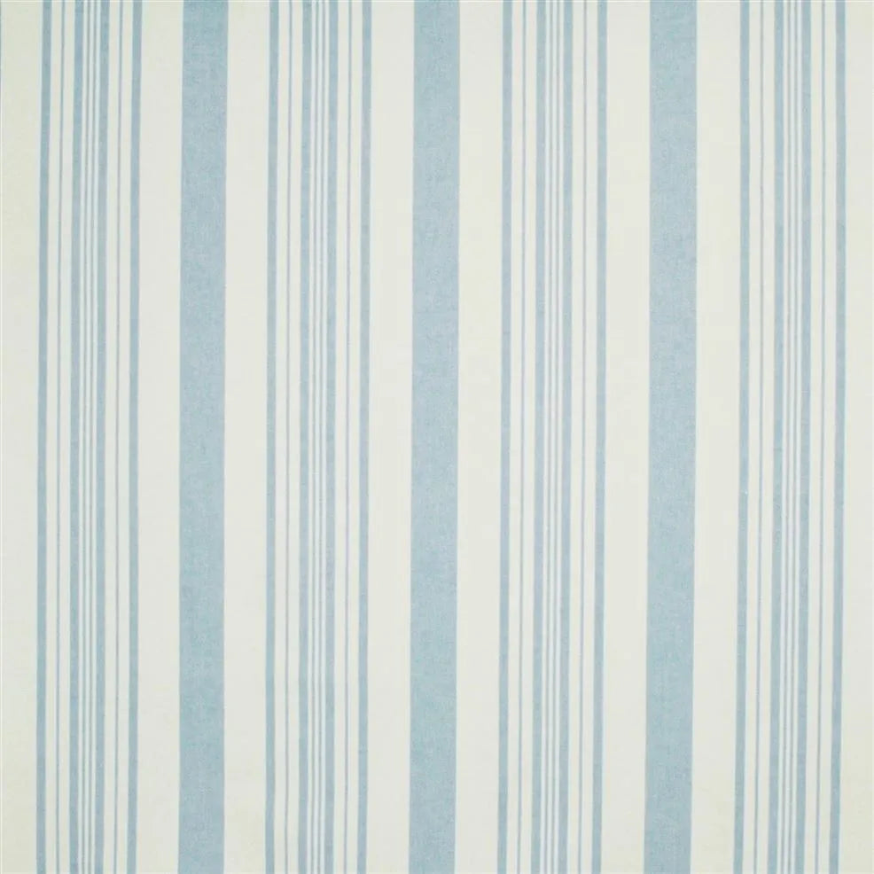 FRL5187-01 Beach Road Dhurrie Stripe Seaspray by Ralph Lauren - The WorkRm