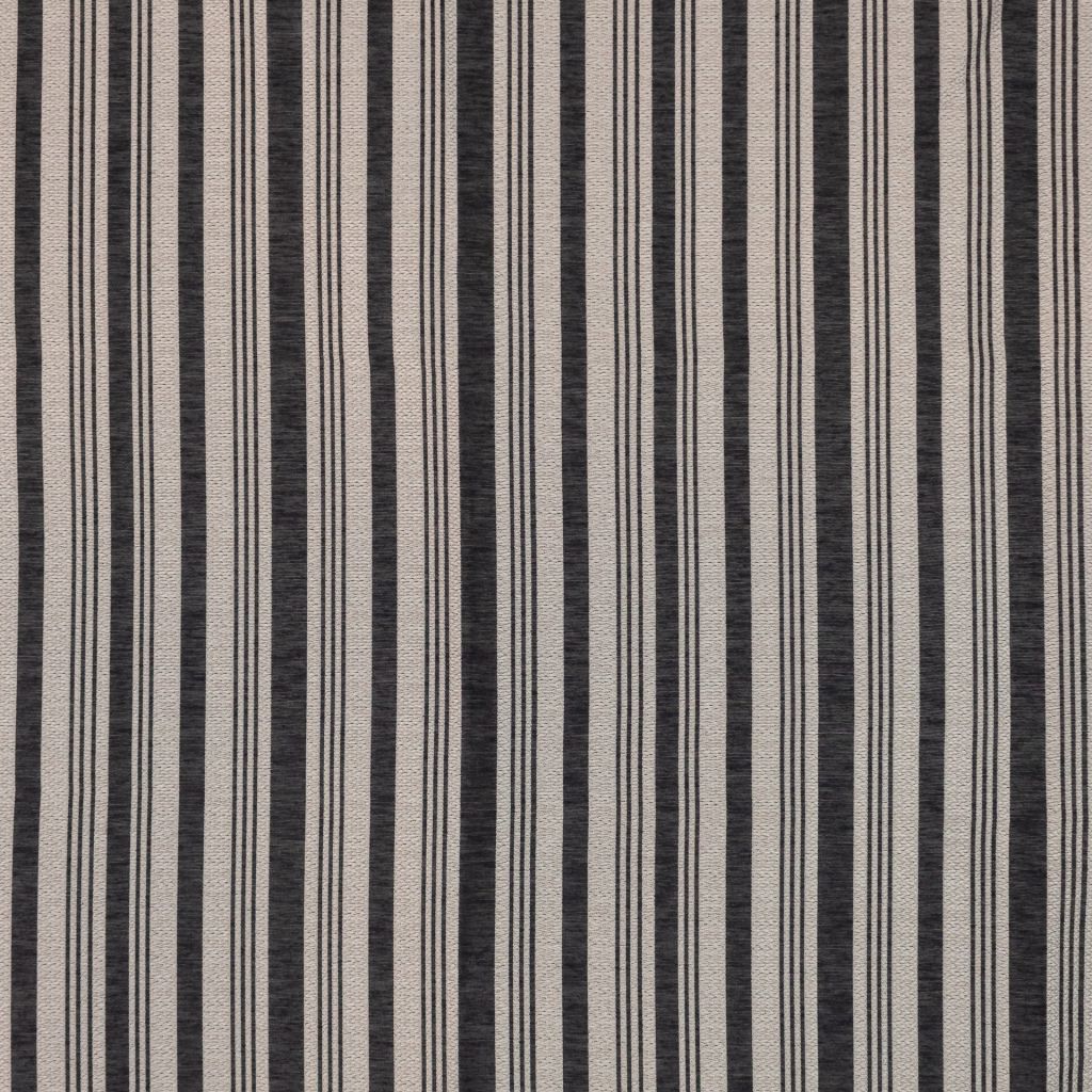 Cosgrove Stripe â Graphite - RM Coco Fabric