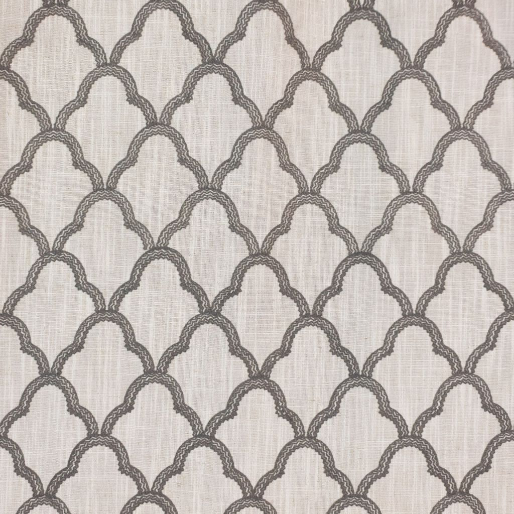 Lace Trellis – Black Pearl - RM Coco Fabric