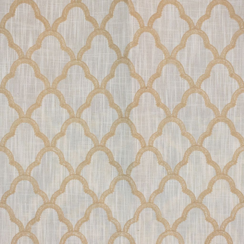 Lace Trellis – Sandstone - RM Coco Fabric