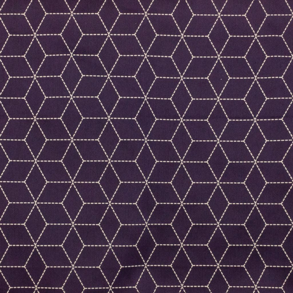 Boxed In – Grape - RM Coco Fabric