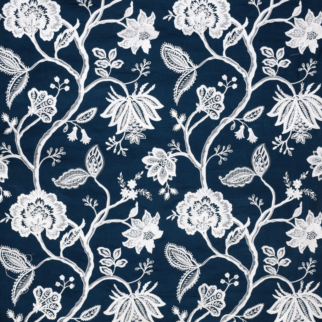 Hampton Court â Navy - RM Coco Fabric