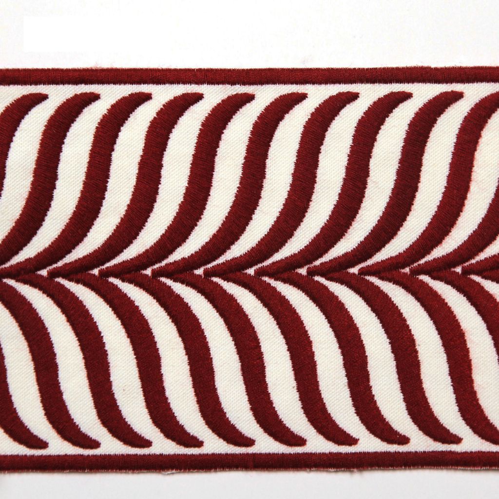 BD109 BORDER 3.375" – Rouge