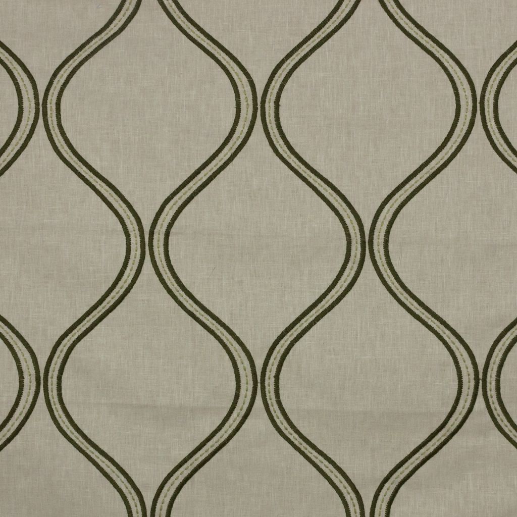 Stitchery Trellis â Truffle - RM Coco Fabric