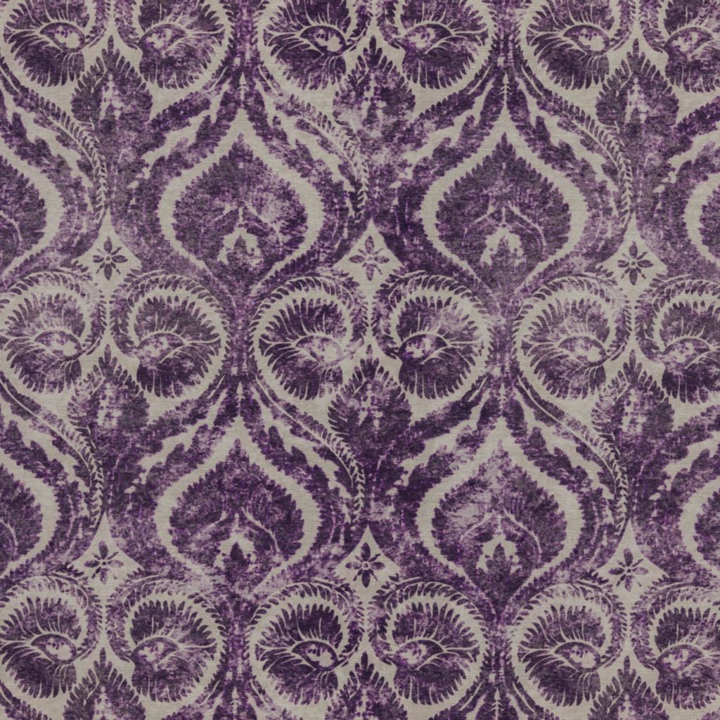 Brentwood Court â Plum - RM Coco Fabric