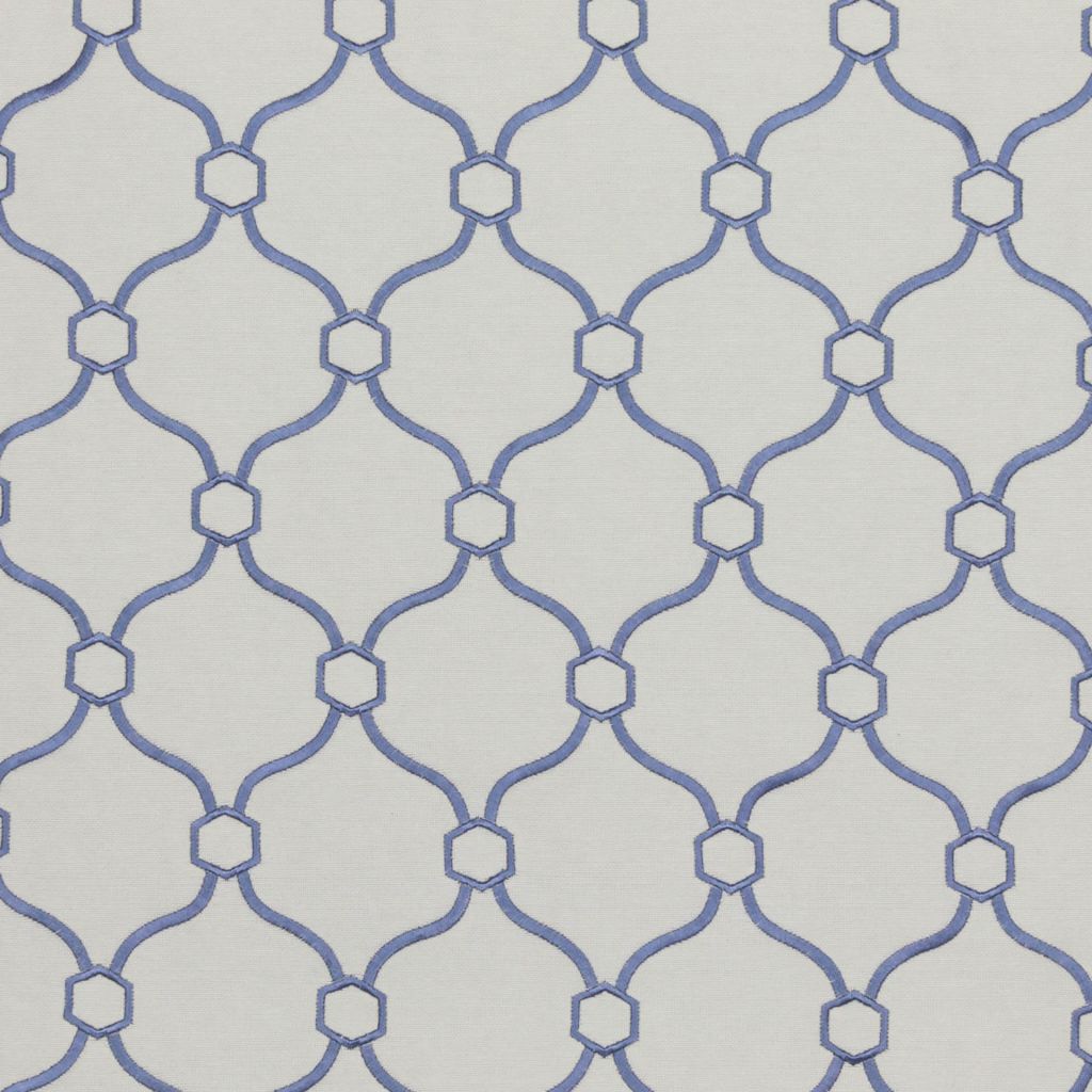 Picardie Trellis – Wedgewood - RM Coco Fabric