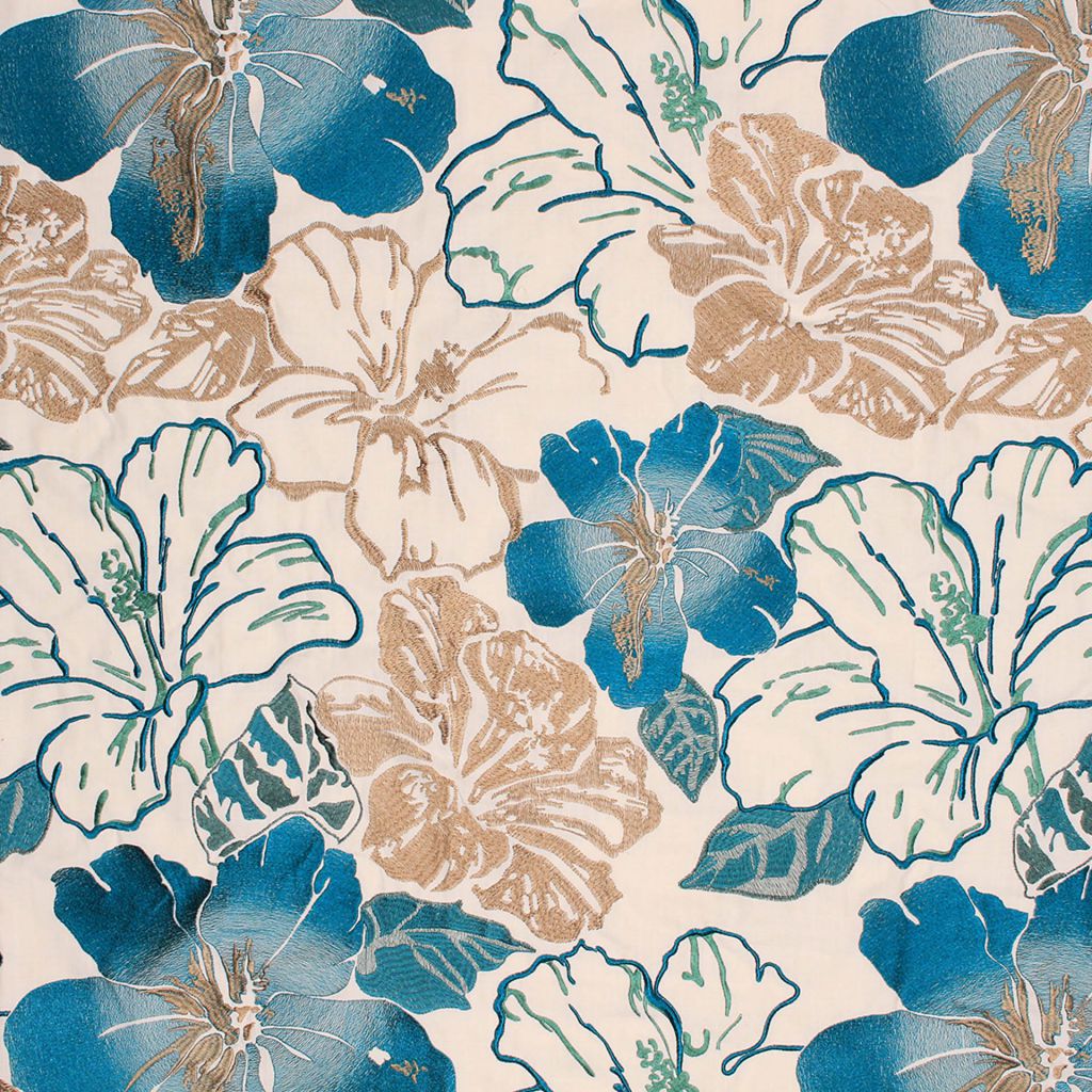 Floral Splendor â Teal
