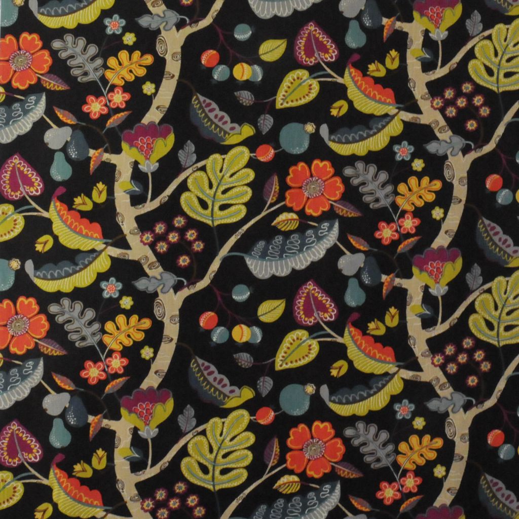 BURST – LICORICE - RM Coco Fabric
