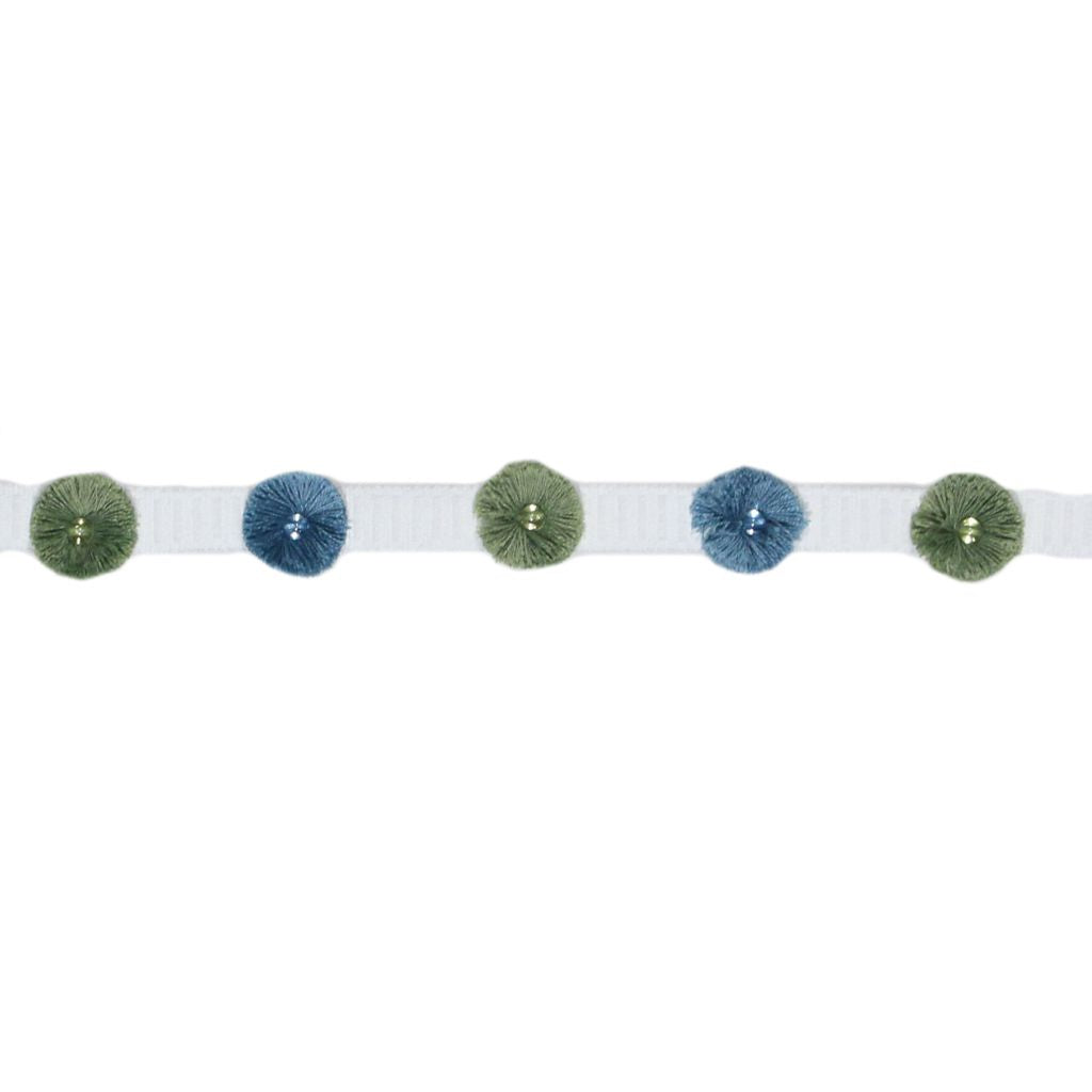 BD105 BORDER 1" â AQUAMARINE