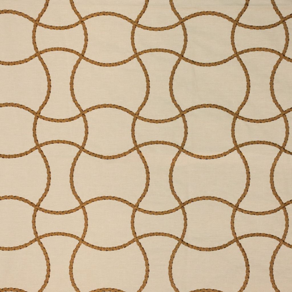Roped In â Old Gold - RM Coco Fabric