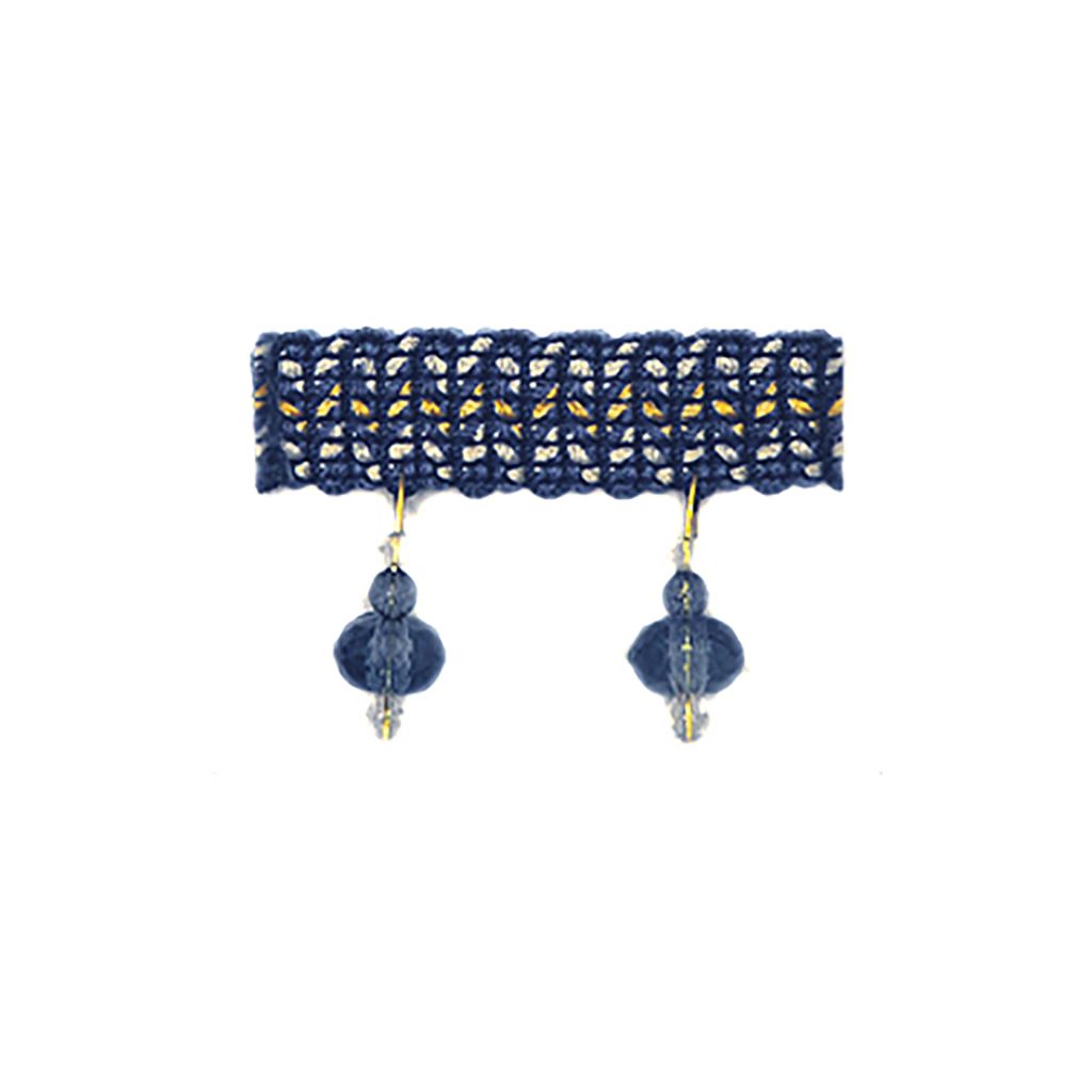 T1095 BEADED FRINGE â PETROL