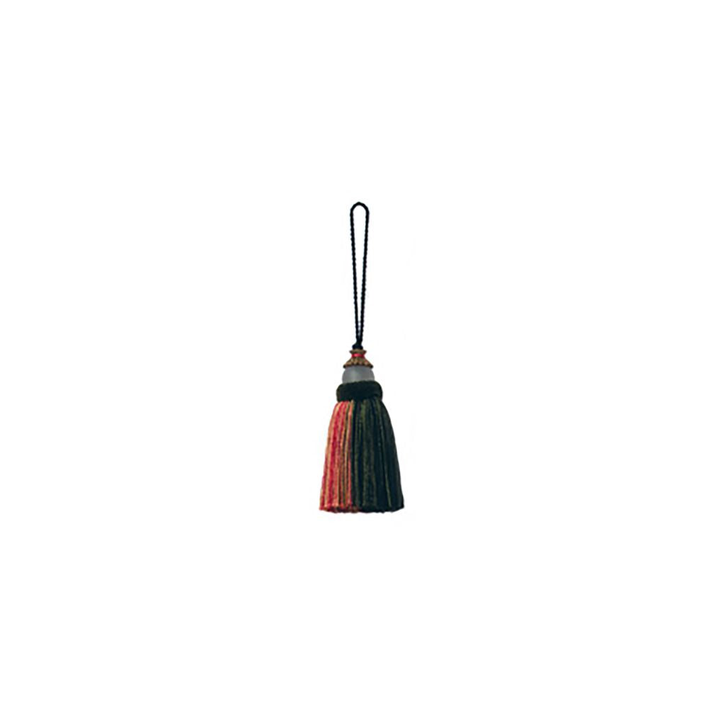 24283 KEY TASSEL – WILD CARNATION