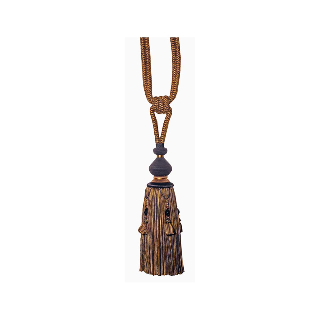T1113 BEAD TIEBACK â EBONY BEADED TIEBACK