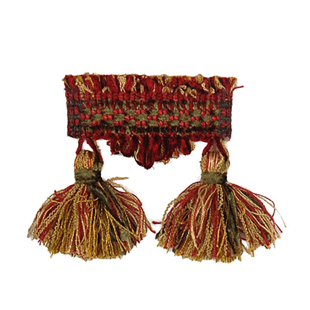 T1114 TASSEL FRINGE – CABERNET TASSEL FRINGE