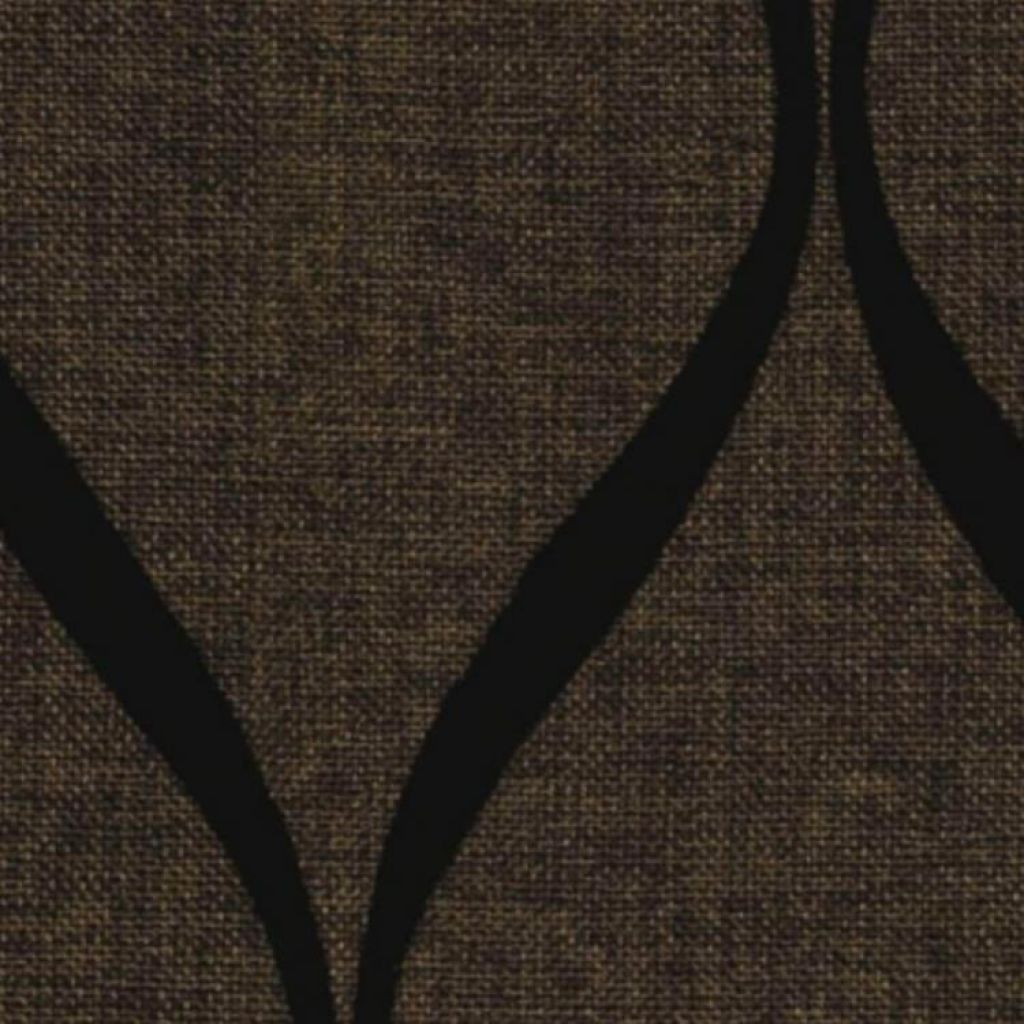 NICK OF TIME – Chocolate/Black - RM Coco Fabric