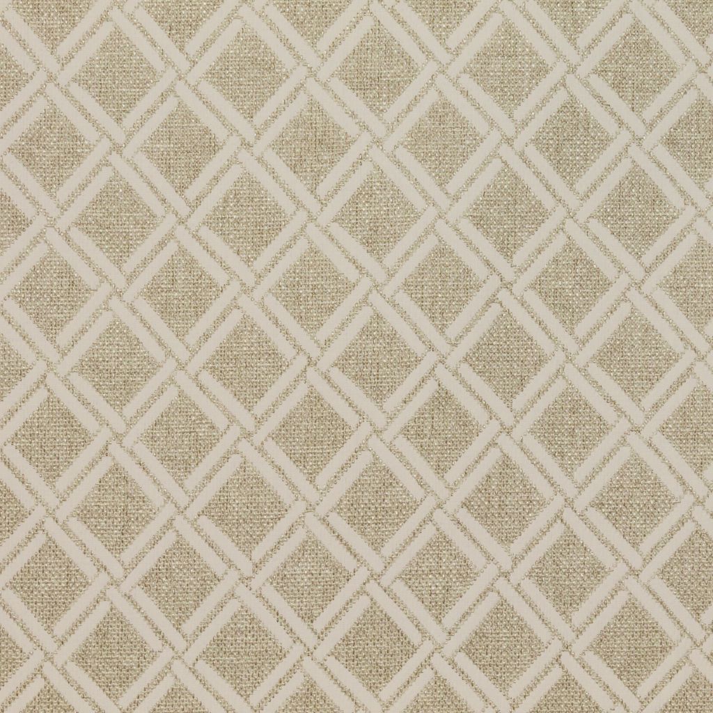 Santa Barbara Trellis – Rattan - RM Coco Fabric