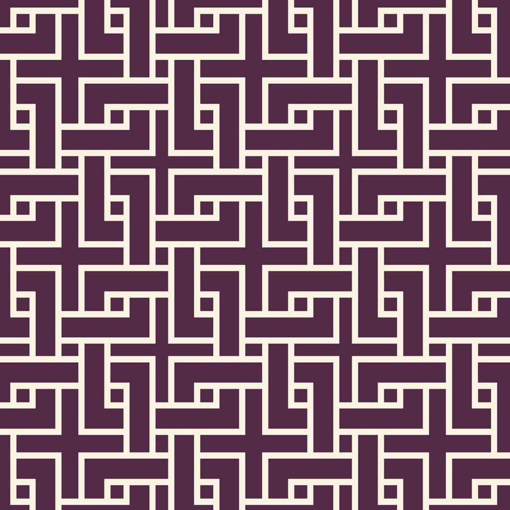 Manchurian Fret – Aubergine