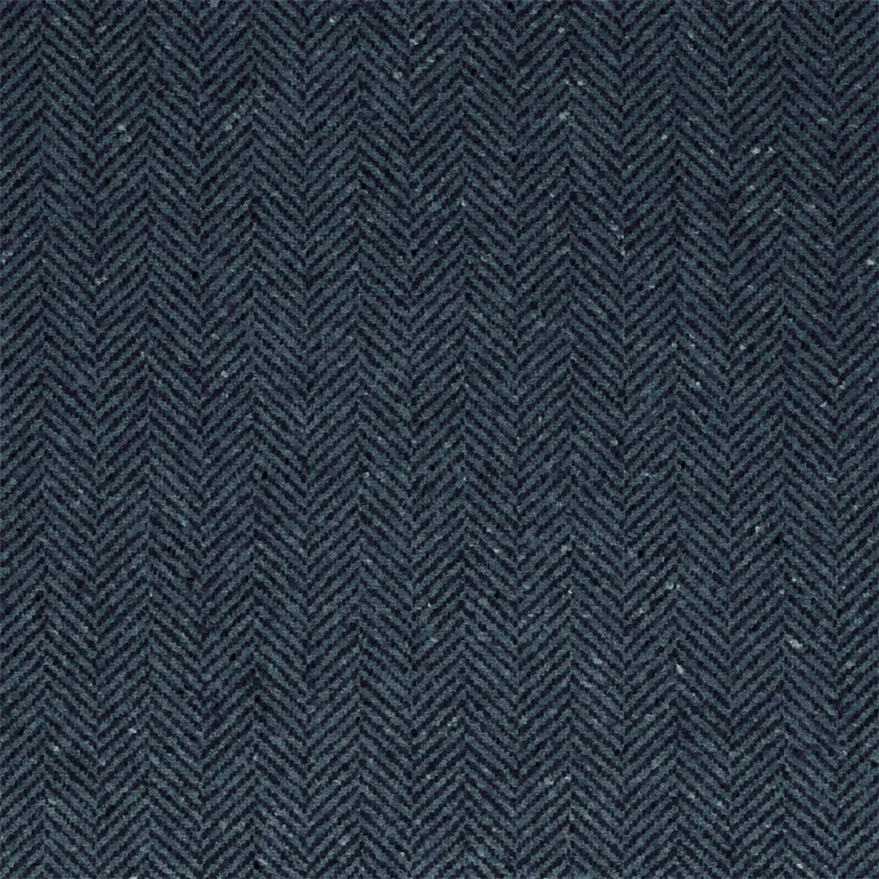 Ralph Lauren Fabric FRL5173/09 Stoneleigh Herringbone Midnight - The WorkRm