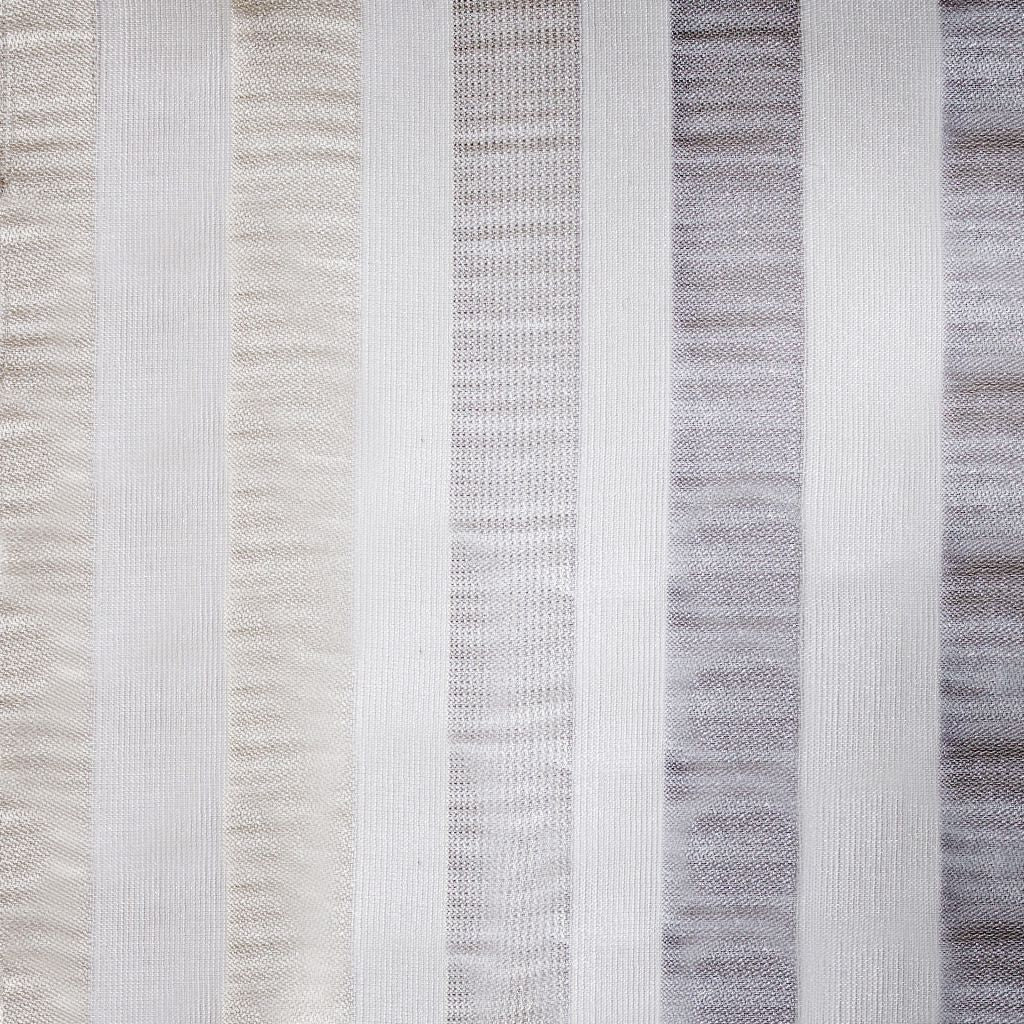 Ripple Stripe Wide-Width Sheer â Candlelight