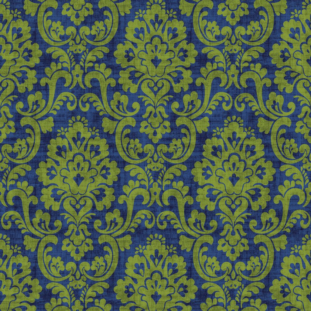 Frescato Damask Reversal – Blue Grass