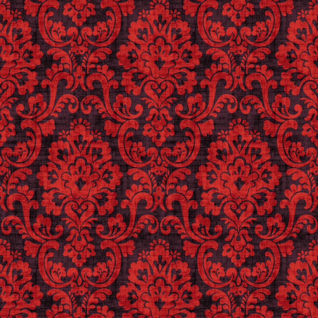 Frescato Damask Reversal – Purple Flame