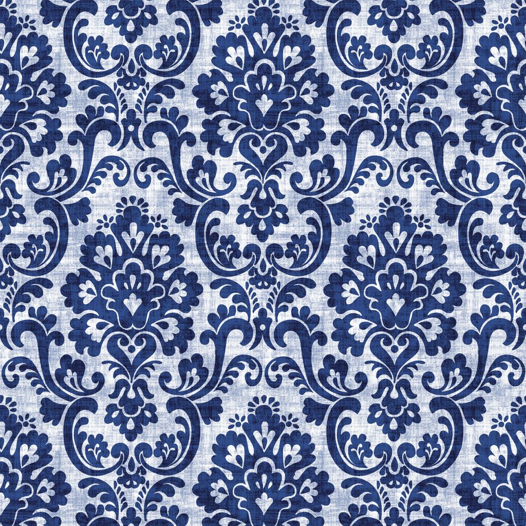 Frescato Damask – Cobalt