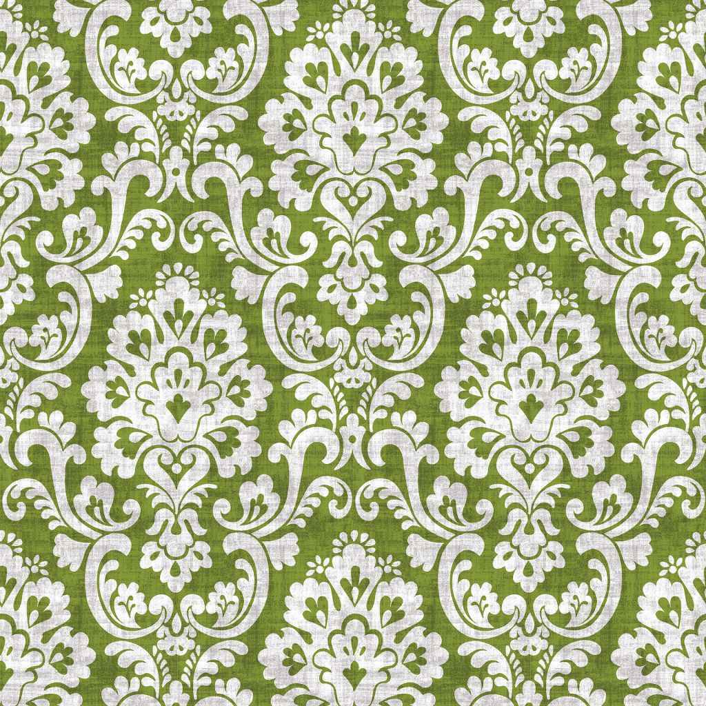 Frescato Damask Reversal – Wasabi