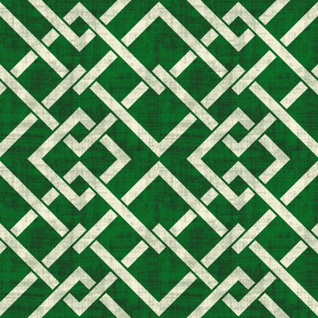 Frescato Trellis Reversal – Emerald