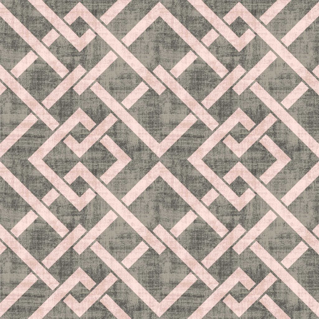 Frescato Trellis Reversal – Rose Dust