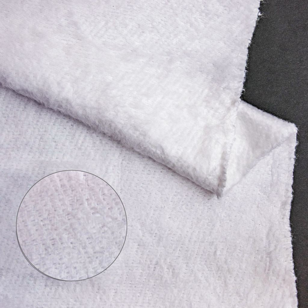 RM Designer Bump Cloth – White RM Coco Fabric - RM Coco Fabric