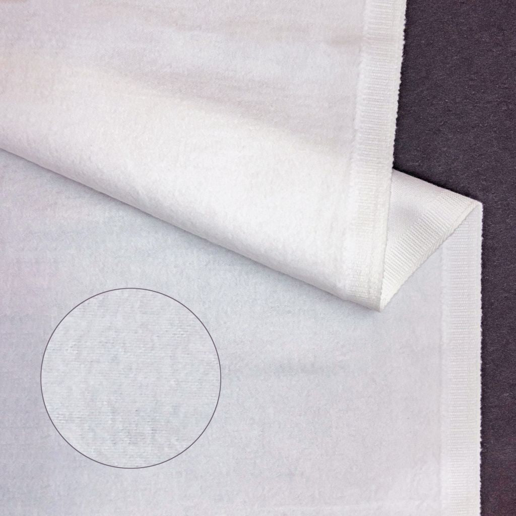 RM Designer Napped Sateen – White RM Coco Fabric - RM Coco Fabric