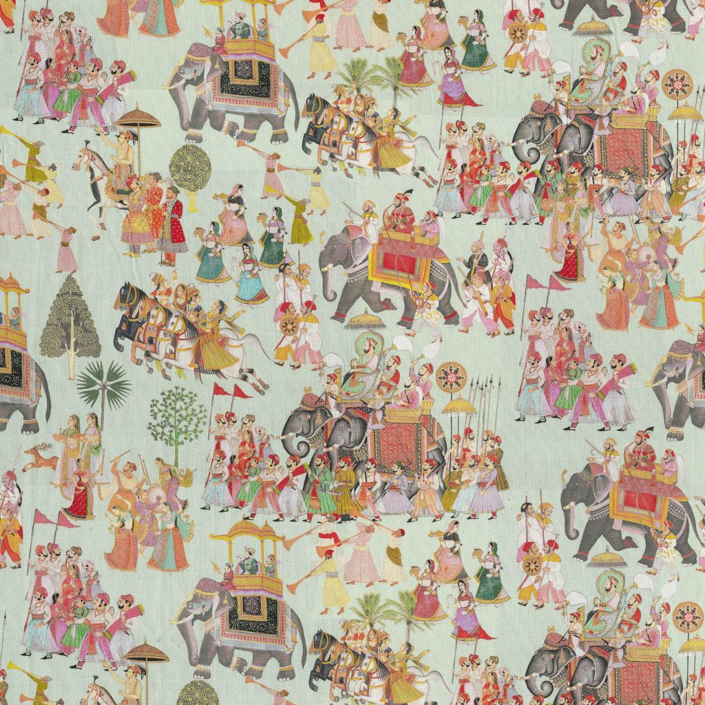Festival Day â Aquamarine - RM Coco Fabric