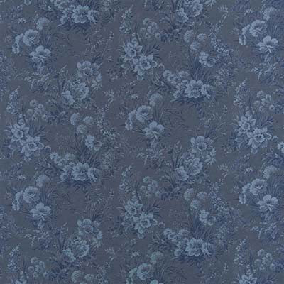 callais-floral-cyanotype-ralph-lauren-frl5319-01 - Ralph Lauren Fabric Fabric