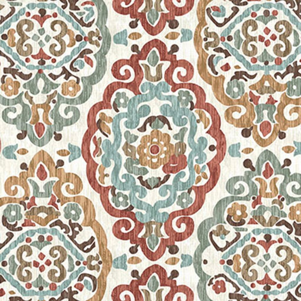 Scroll Medallion â Garnet