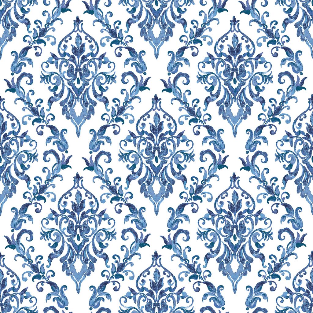 San Marco Damask – Sapphire