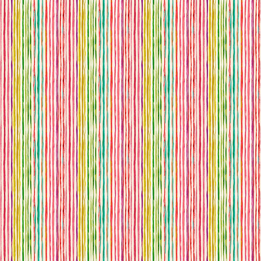 Caribe Stripe â Confetti - RM Coco Fabric