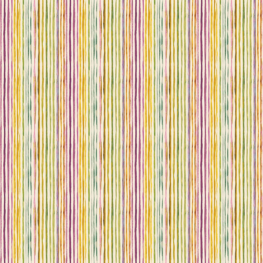 Caribe Stripe â Heather - RM Coco Fabric