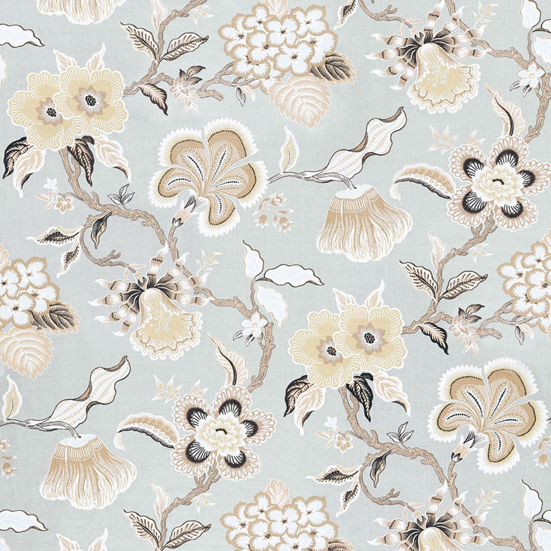 HOTHOUSE-FLOWERS-MINERAL-SCHUMACHER-174030 - Schumacher Tela