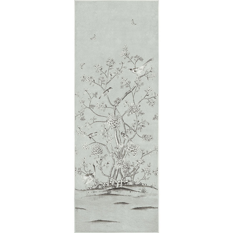 Chinois Palais - Grisaille - Schumacher 175045 -Fabric - Schumacher Fabric