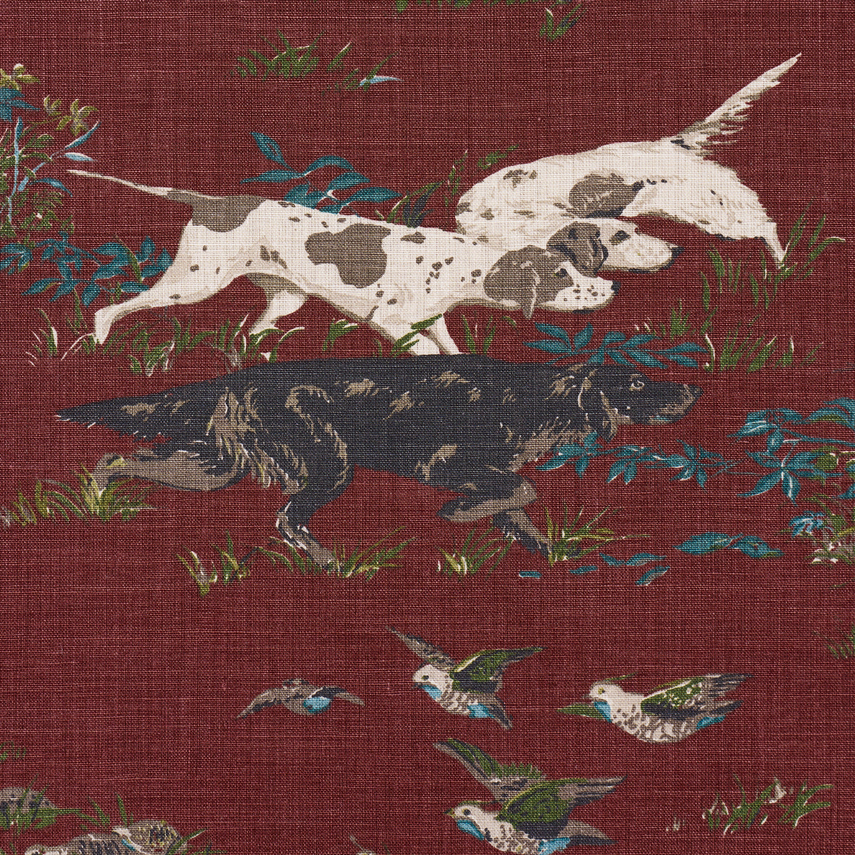 POINTERS-BURGUNDY-SCHUMACHER-175165 - Schumacher Tela