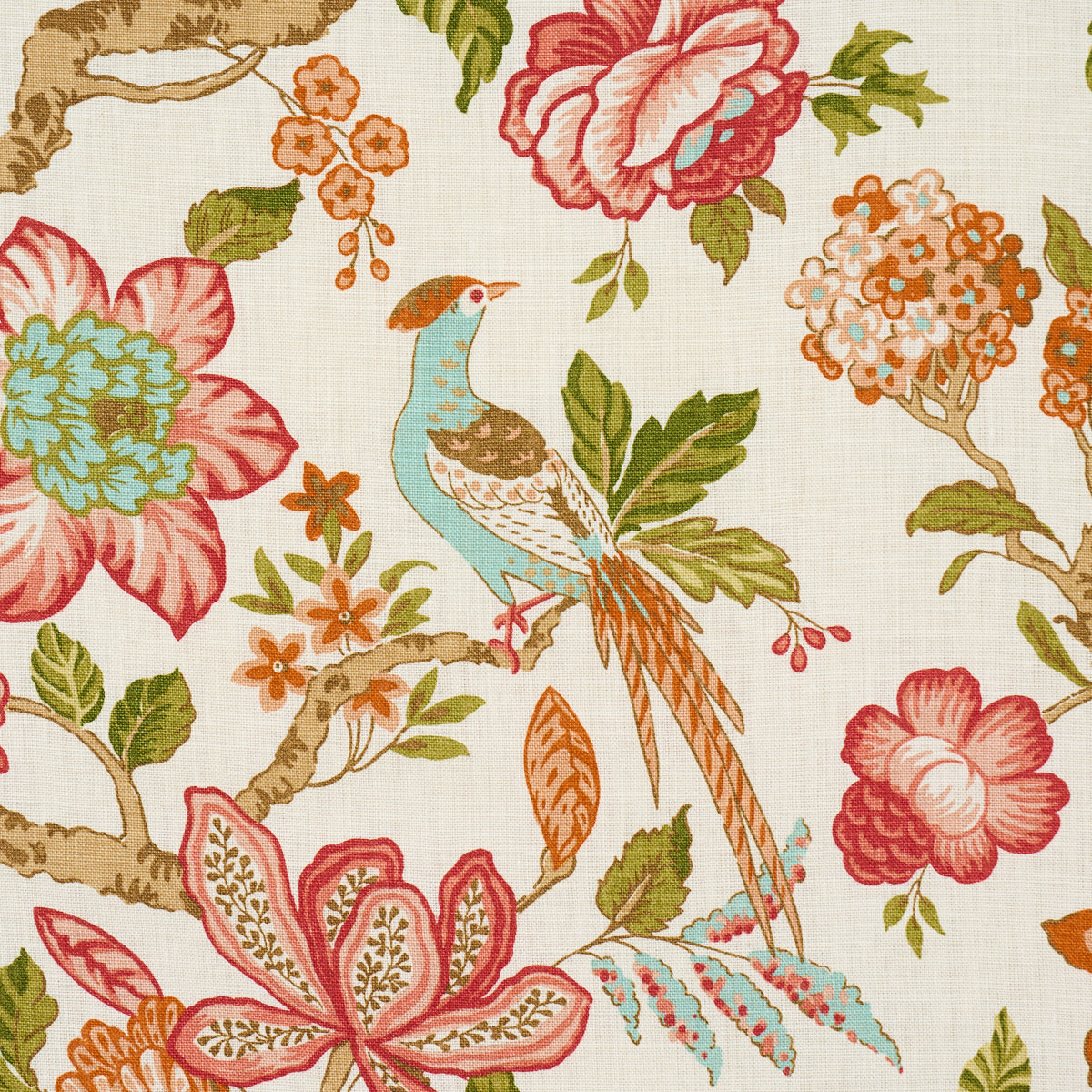 HUNTINGTON-GARDENS-CORAL-SCHUMACHER-175561 - Schumacher Tela