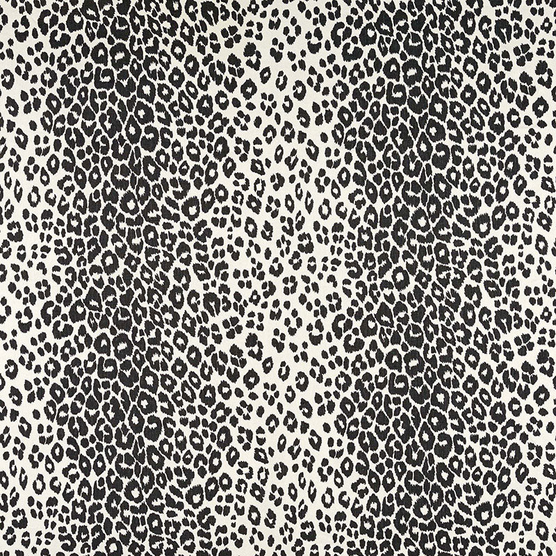 ICONIC-LEOPARD-GRAPHITE-SCHUMACHER-175722 - Schumacher Fabric
