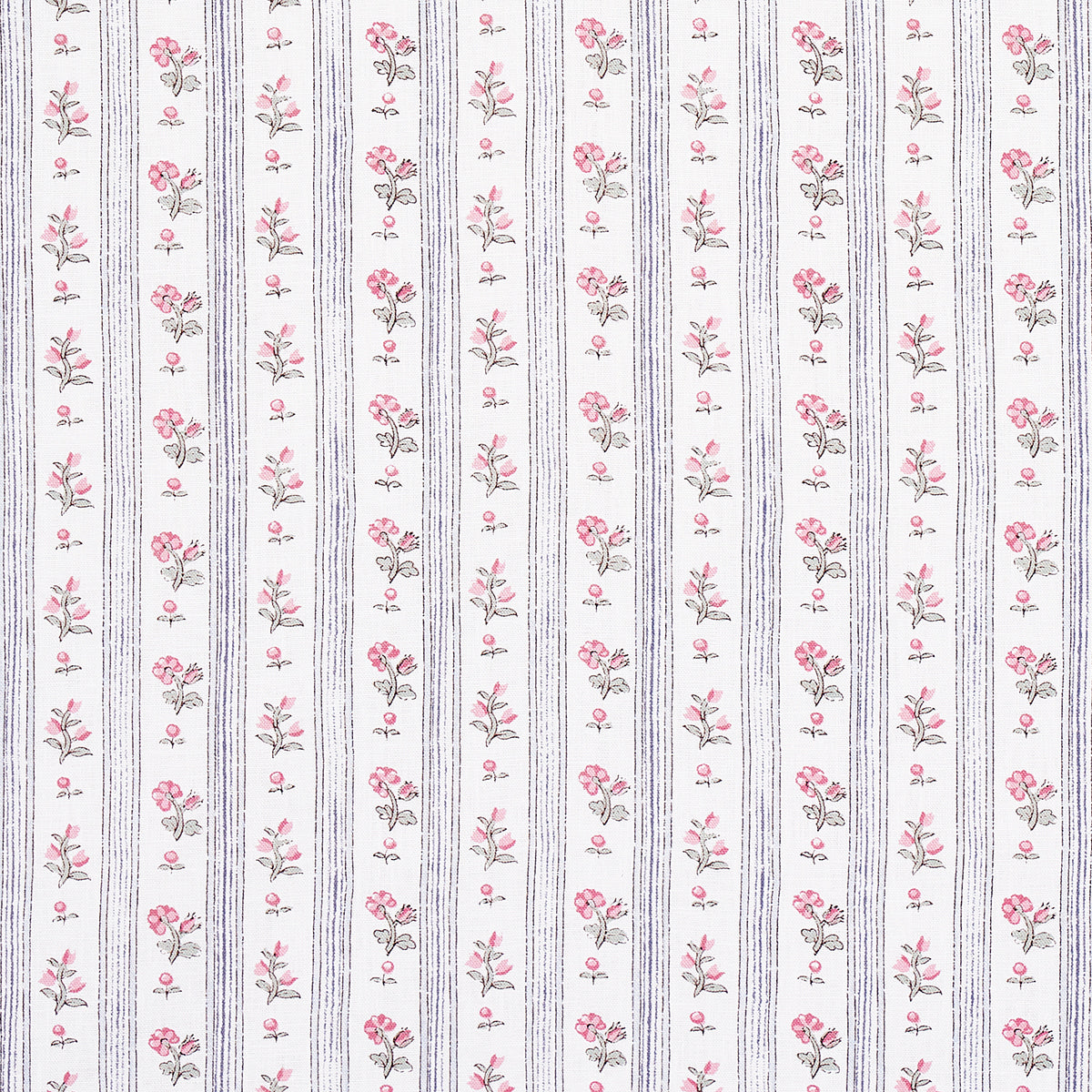 CABANON-STRIPE-ROSE-SCHUMACHER-175965 - Schumacher Fabric