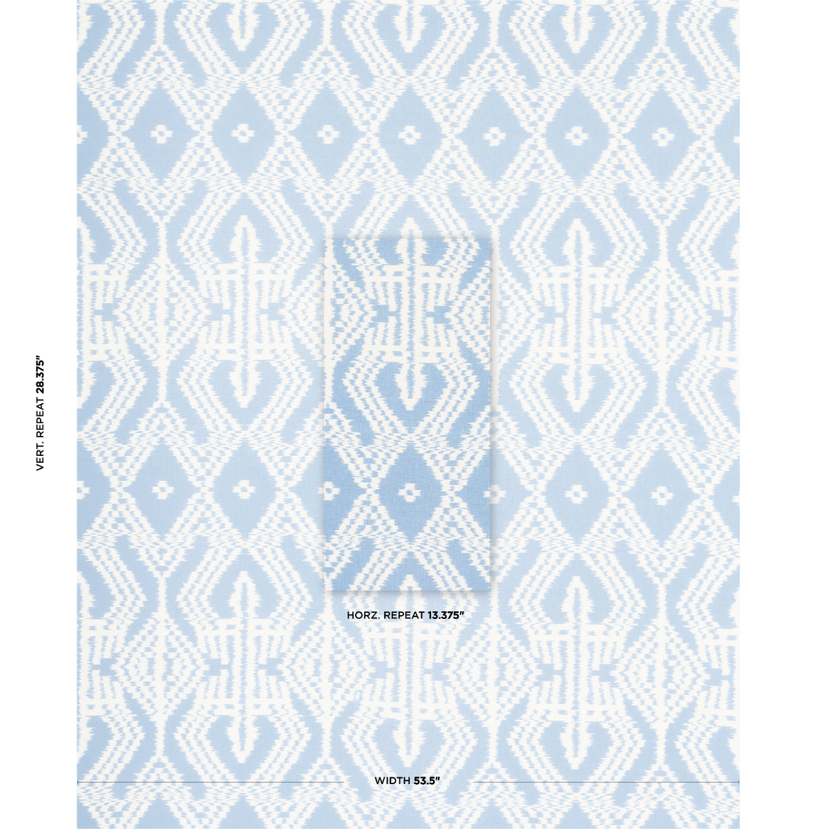 ASAKA-IKAT-CHAMBRAY-SCHUMACHER-176096 - Schumacher Tela