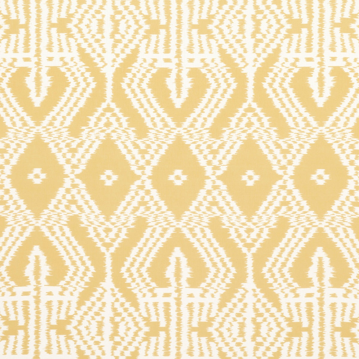 Asaka Ikat - Buttercup - Schumacher 176098 Fabric - Schumacher Fabric