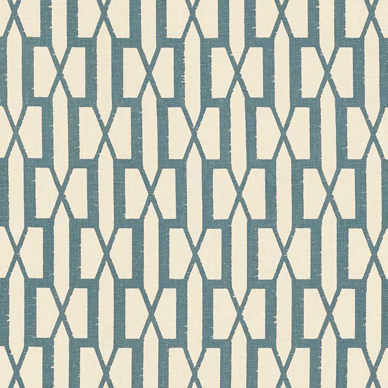 BELVEDERE-PEACOCK-BLUE-SCHUMACHER-176115 - Schumacher Tela